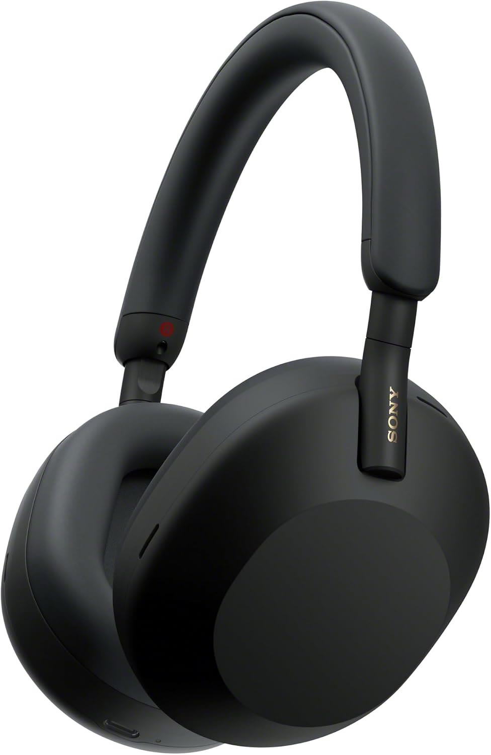 Sony WH-1000XM5 wireless noise-cancelling headphones in black