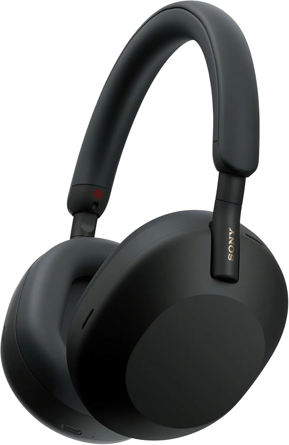 Sony WH-1000XM5 wireless noise-cancelling headphones in black